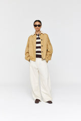 Franco Jacket  AW26 Tan + Ivory Cord