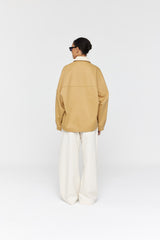 Franco Jacket  AW26 Tan + Ivory Cord