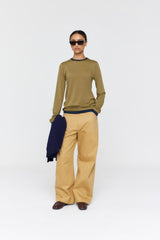 Fox Long Sleeve TeeAW26 Olive + Ink