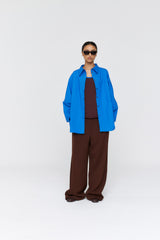 Fredrick Shirt  AW26 Cobalt