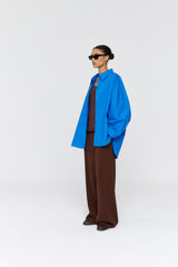 Fredrick Shirt  AW26 Cobalt