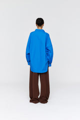Fredrick Shirt  AW26 Cobalt