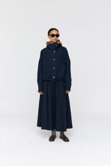 Damir Jacket  AW26 Ink + Tobacco