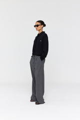 Serge Pant  AW26 Charcoal