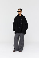 Serge Pant  AW26 Charcoal