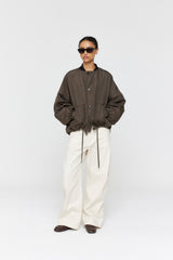 Forster Jacket  AW26 Dark Khaki + Army Green