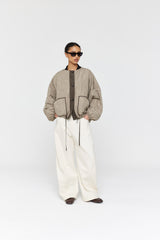 Forster Jacket  AW26 Dark Khaki + Army Green