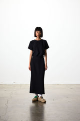 File Dress Black