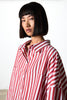 Fredrick Shirt Red & White Stripe