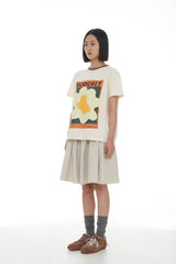 Aiden Tee SS25 Ivory + Mint