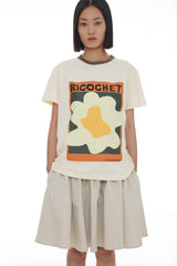 Aiden Tee SS25 Ivory + Mint