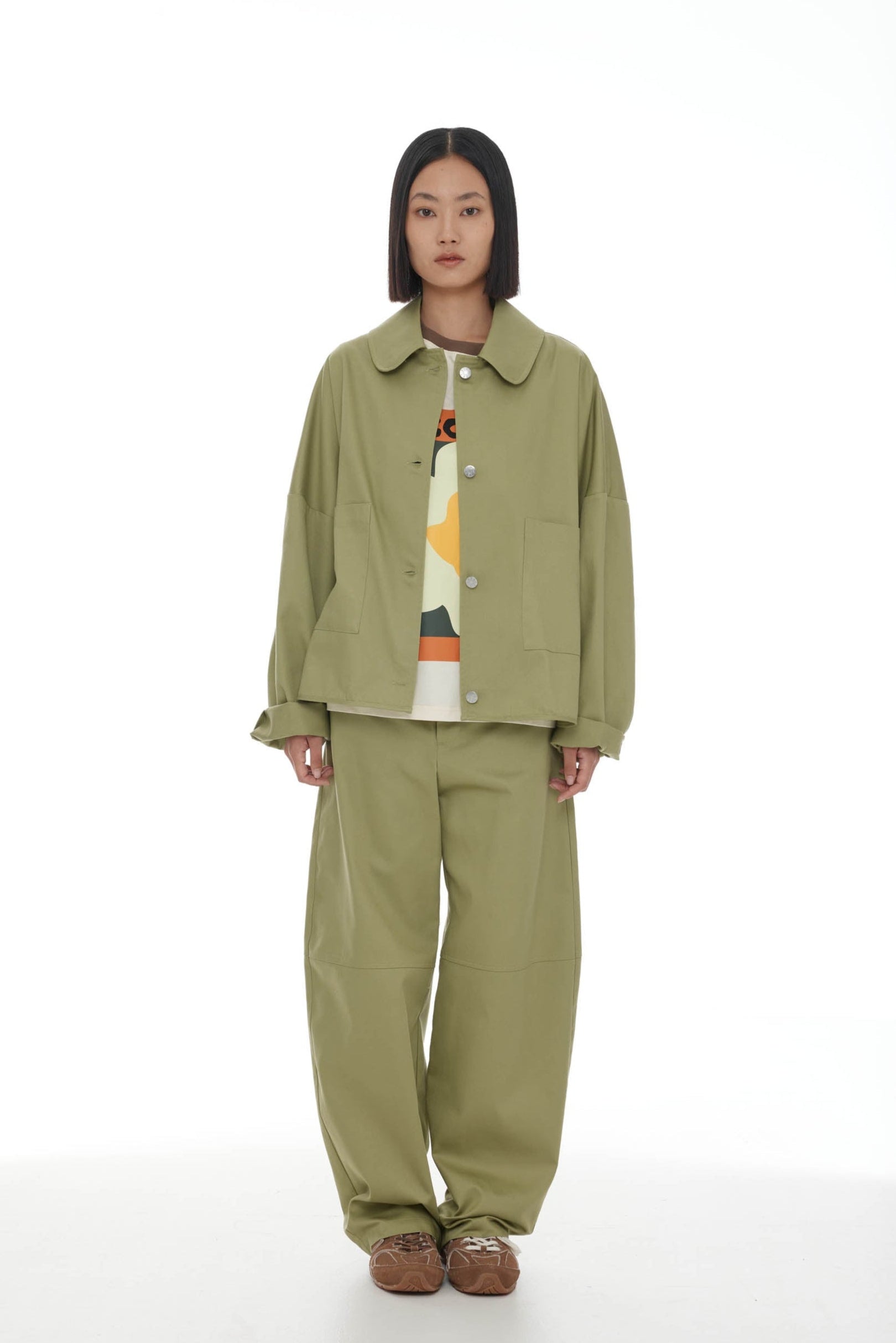 Hans Jean SS25 Light Sage