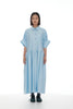 Joni Shirt Dress Pale Blue
