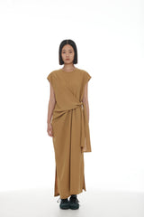 Sleeveless Diana Dress SS25 Chartreuse