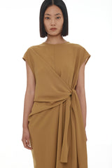 Sleeveless Diana Dress SS25 Chartreuse