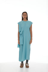 Sleeveless Diana Dress SS25 Ice Blue