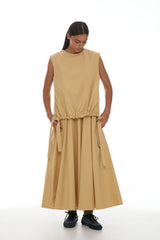 Luca Dress SS25 Wheat