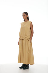 Luca Dress SS25 Wheat