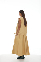 Luca Dress SS25 Wheat