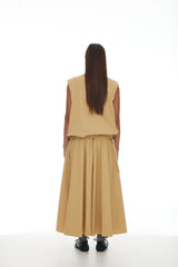 Luca Dress SS25 Wheat