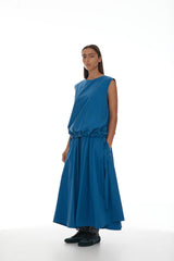 Luca Dress SS25 Cobalt