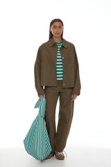 Fognini Jacket SS25 Dark Khaki