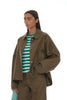 Fognini Jacket SS25 Dark Khaki