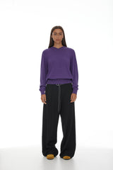 Serge Pant With Rope Belt SS25