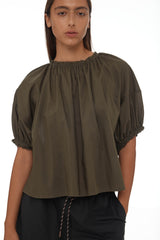Tomas Top SS25 Dark Khaki