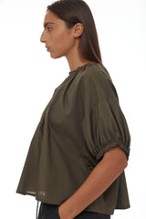 Tomas Top SS25 Dark Khaki
