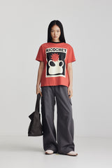 Aiden Tee  Berry Red + Soft Black SS26