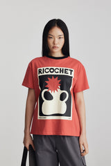 Aiden Tee  Berry Red + Soft Black SS26
