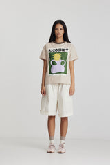 Aiden Tee  Sand Beige + Khaki SS26