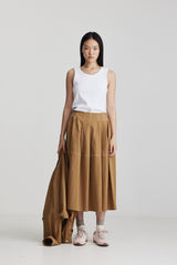 Carter Skirt Tan SS26