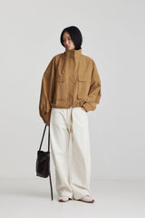 David Jacket Tan SS26