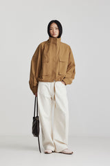 David Jacket Tan SS26
