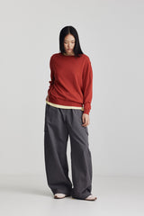 Fils Jumper Berry Red SS26