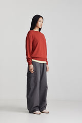 Fils Jumper Berry Red SS26