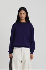 Fils Jumper Dark Purple SS26