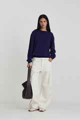 Fils Jumper Dark Purple SS26