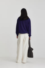 Fils Jumper Dark Purple SS26