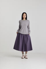 Micha Skirt Black Grape SS26