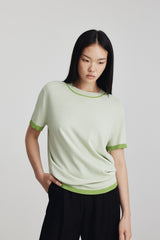 Florent Knit Tee Mint + Apple SS26