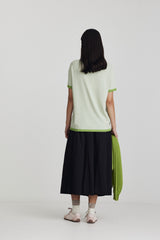 Florent Knit Tee Mint + Apple SS26