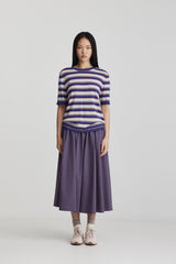 Micha Skirt Black Grape SS26