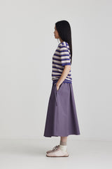 Micha Skirt Black Grape SS26