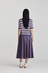 Micha Skirt Black Grape SS26