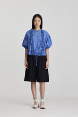 Freida Top Ruffle Iris SS26
