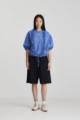 Freida Top Ruffle Iris SS26