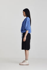 Freida Top Ruffle Iris SS26